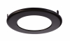 Zubehör, Abdeckung Schwarz für Deckeneinbauleuchte Acrux 68, Höhe: 10 mm 