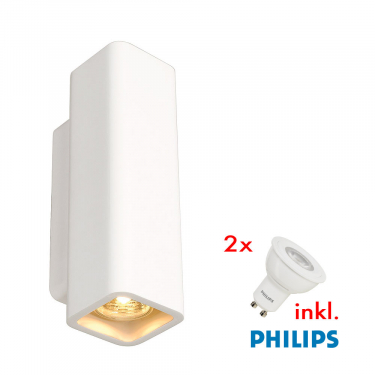 PLASTRA WL-1 inkl. Philips CorePro LED Spot GU10  