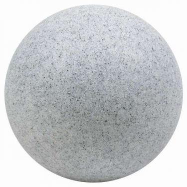 MUNDAN Outdoor Leuchtenkugel E27, 40 cm, IP44 granit