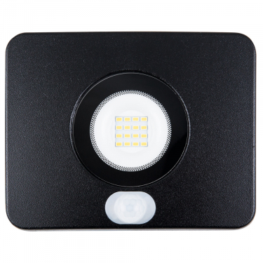 LED Strahler BOLTON inkl. Bewegungsmelder, schwarz, 110°, 3000K, IP65 20 Watt