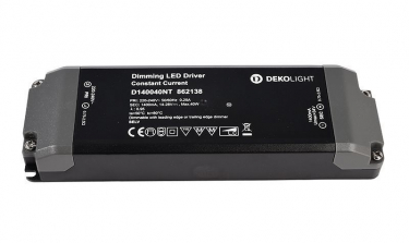 Deko-Light LED-Netzgerät, BASIC, DIM, CC, dimmbar: Phasenan-/abschnitt, schwarz, 1400mA, IP20 