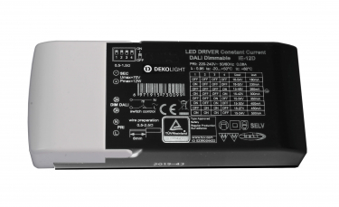 Deko-Light LED-Netzgerät, Multi-Current, dimmbar: DALI-Bus nach IEC 62, IP20, schwarz 