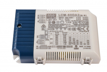 Meanwell LCM Dali-LED-Netzgerät, DIM, weiss, 60DA2, IP20 