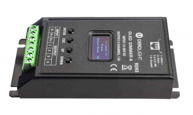 MULTI-LED-Dimmer 4 Kanal 3-IN-Steuerung, PWM-Dimmer 