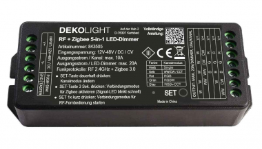 RF-smart, LED-Dimmer 5-in1, 5 Kanal, IP20 