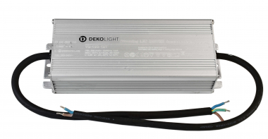 Deko-Light LED-Netzgerät, IP67, silber, primär dimmbar, 12V 